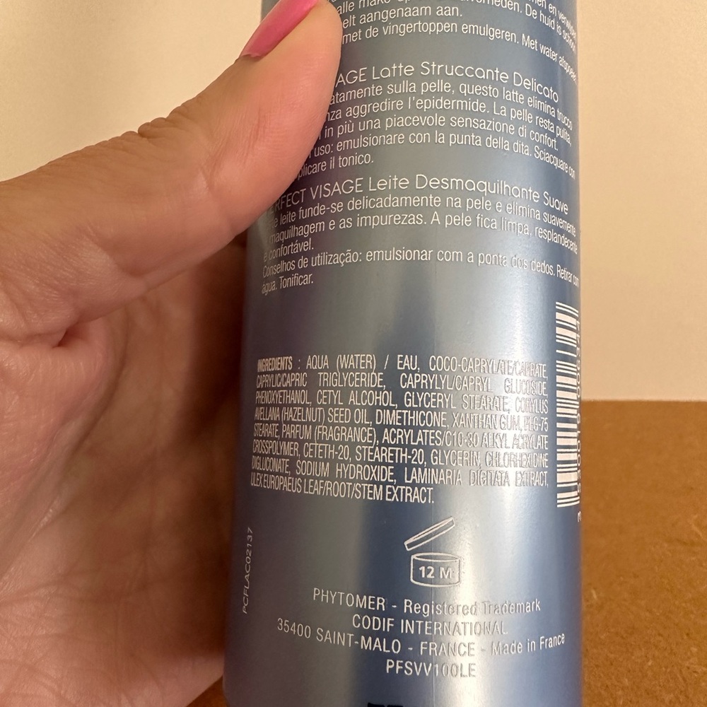 Phytomer Perfect Visage Gentle Cleansing Milk NEW - Picture 3 of 5